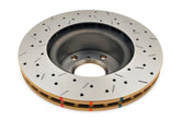 مجموعة DBA 15-20 Ford Mustang GT Perf (دوار أمامي 380 مم) دوار خلفي مثقوب ومشقوق من سلسلة 4000